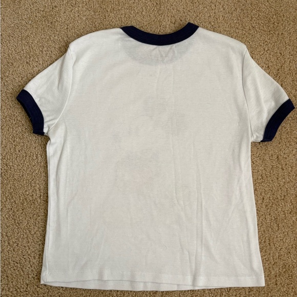 Juniors' Disney's Mickey Mouse Short Sleeve Graphic Tee - Picture 6 of 8